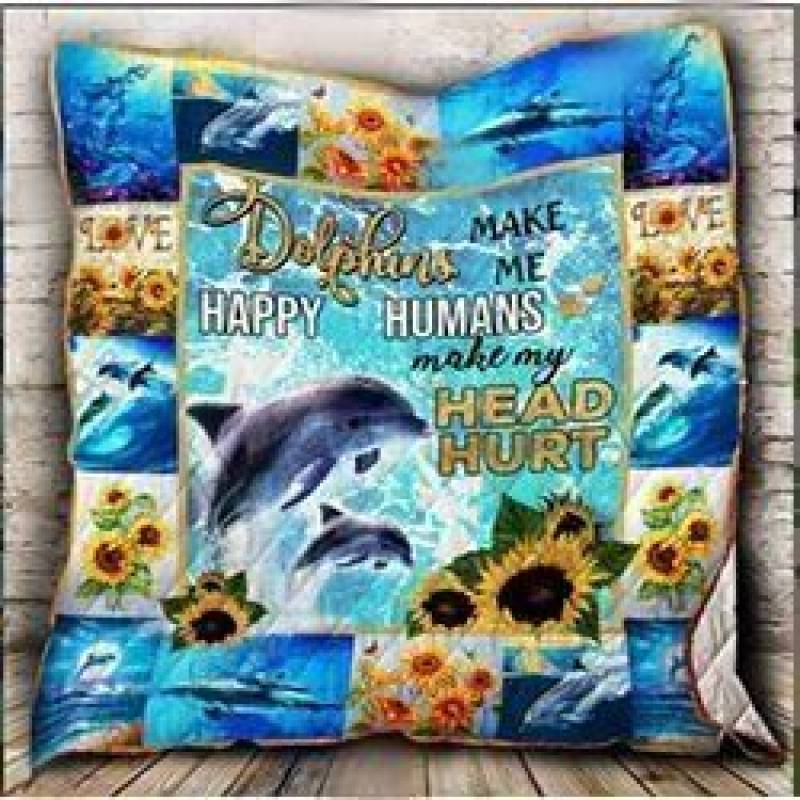 Dolphin Lover NTTH011298 Quilt