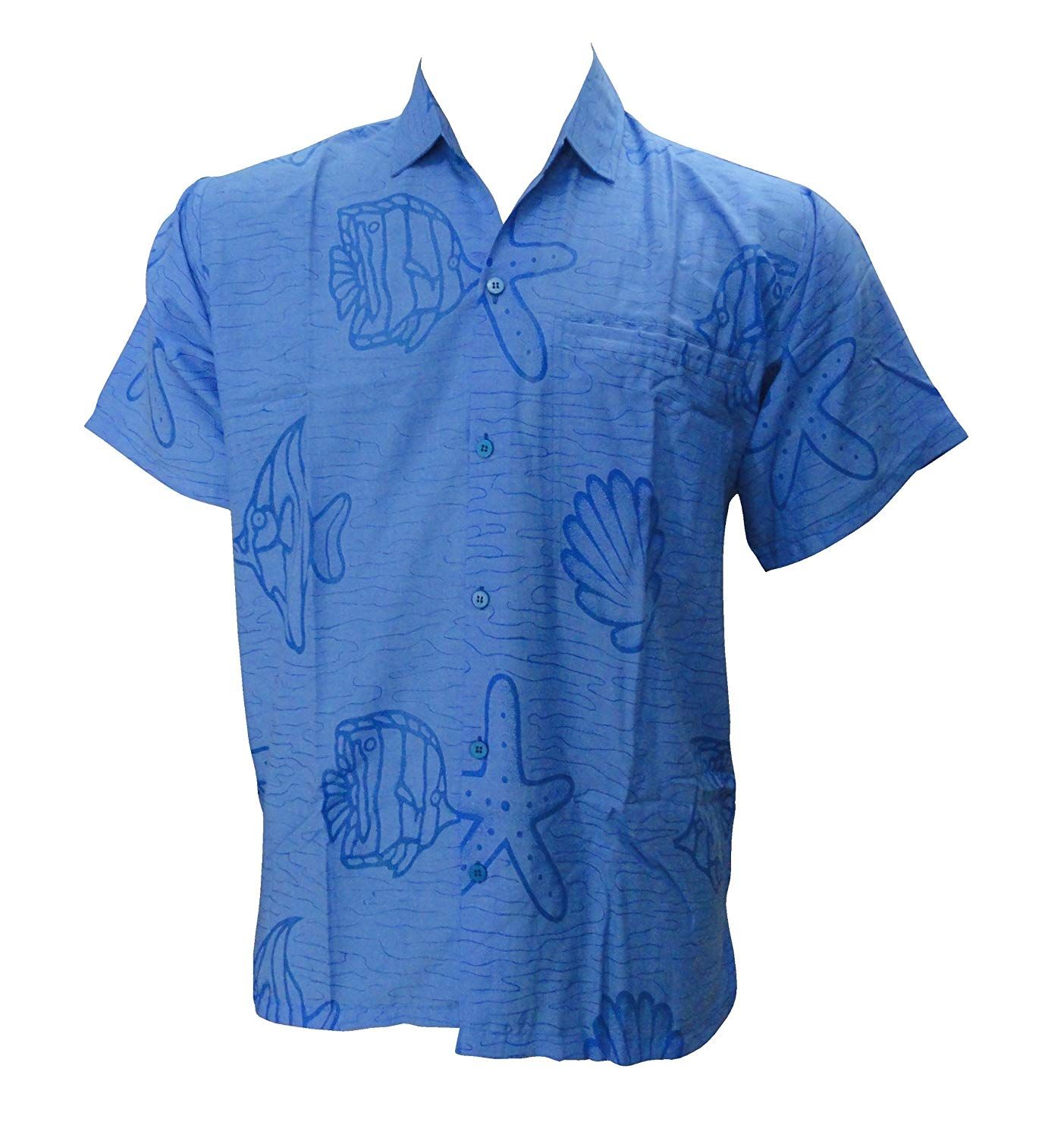 Beach Blue Awesome Design Hawaiian Shirt Dhc18061789