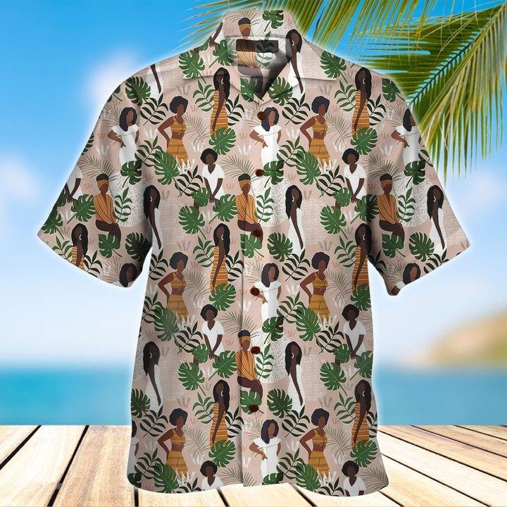 Black Women Hawaii Shirt For Men Adult Ha103008