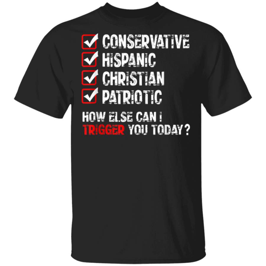 Hispanic Conservative Trigger  TShirt