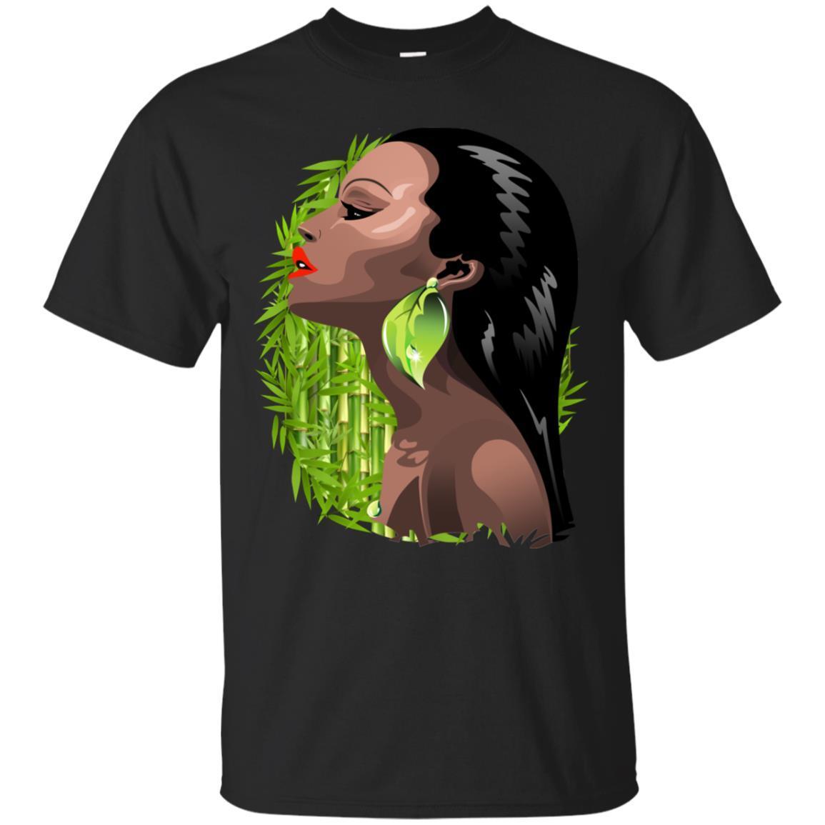 Pro Black Queen Magic Melanin Girl Rock T-Shirt African Pride Clothing