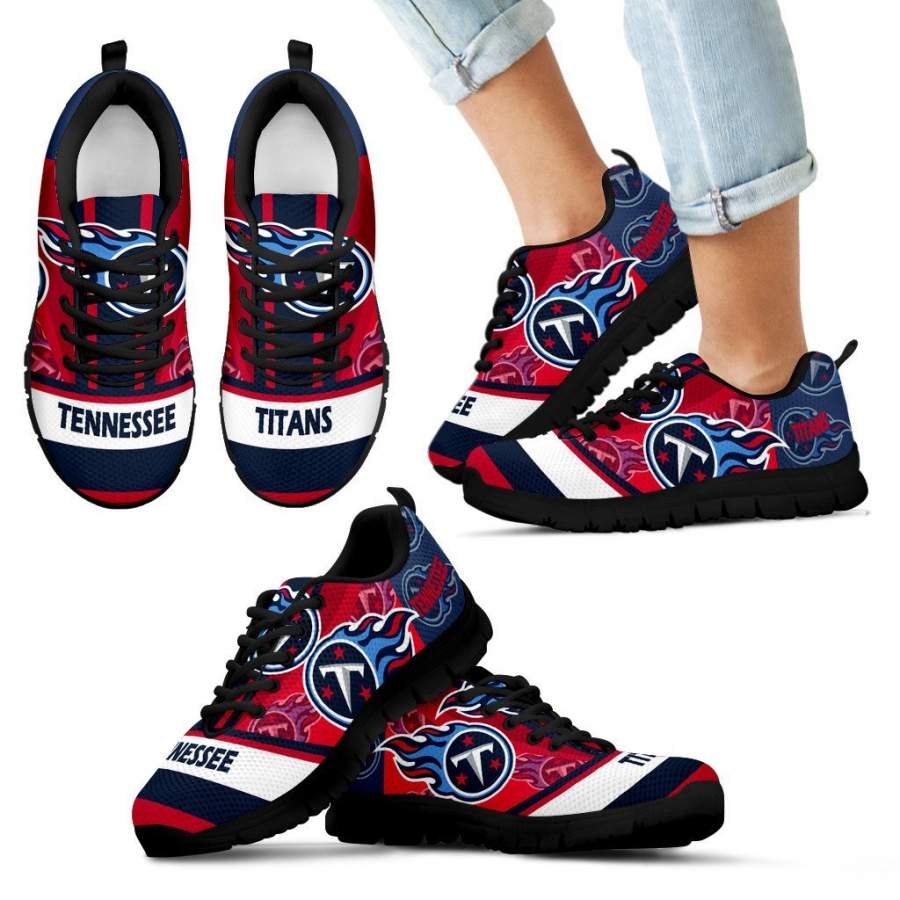 Three Impressing Point Of Logo Tennessee Titans Sneakers