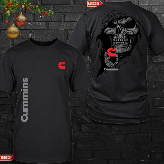 Gift Cummins Skull 3D Tshirt Hg