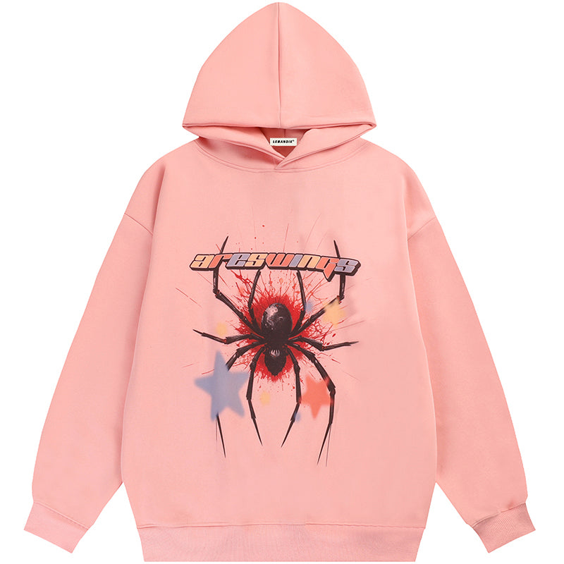 Lemandik® Street Spider Hoodie With Star