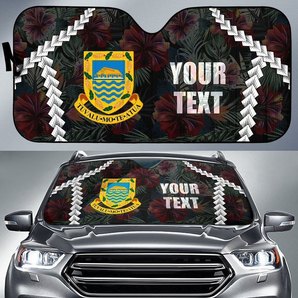 Tuvalu Custom Personalised Auto Sun Shades – Chain Pacific  – BN11