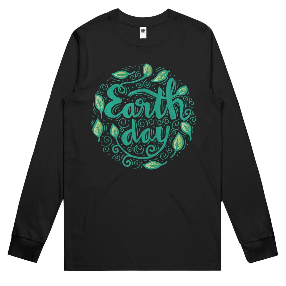 Happy Mother Earth Day Long Sleeve T Shirts