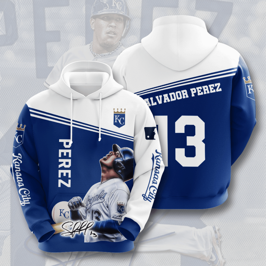 Kansas City Royals No941 Custom Hoodie 3D