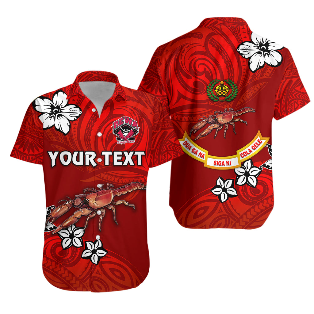 (Custom Personalised) Fiji Rewa Rugby Union Hawaiian Shirt Unique Vibes – Full Red Lt8