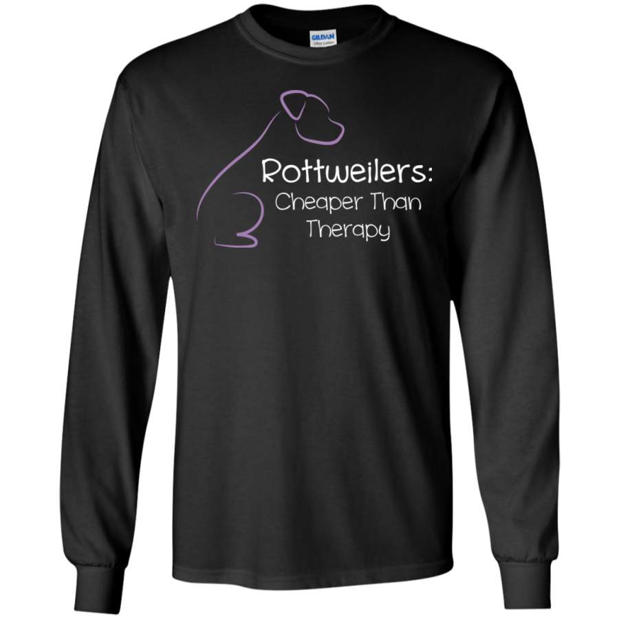 AGR Rottweilers- Cheaper Than Therapy T-Shirt & Hoodie