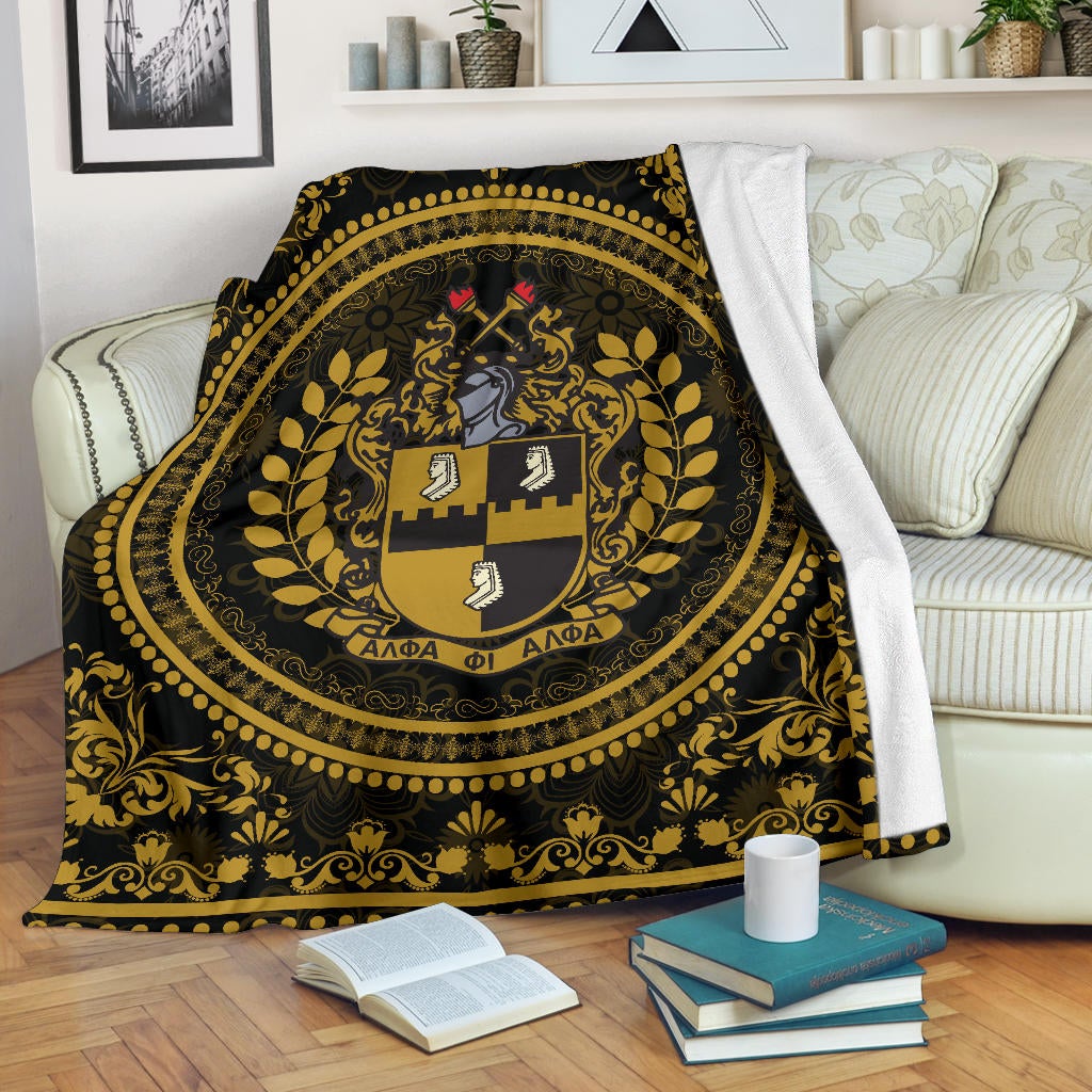 Wonderprint Blanket Alpha Phi Alpha Blanket Lt10