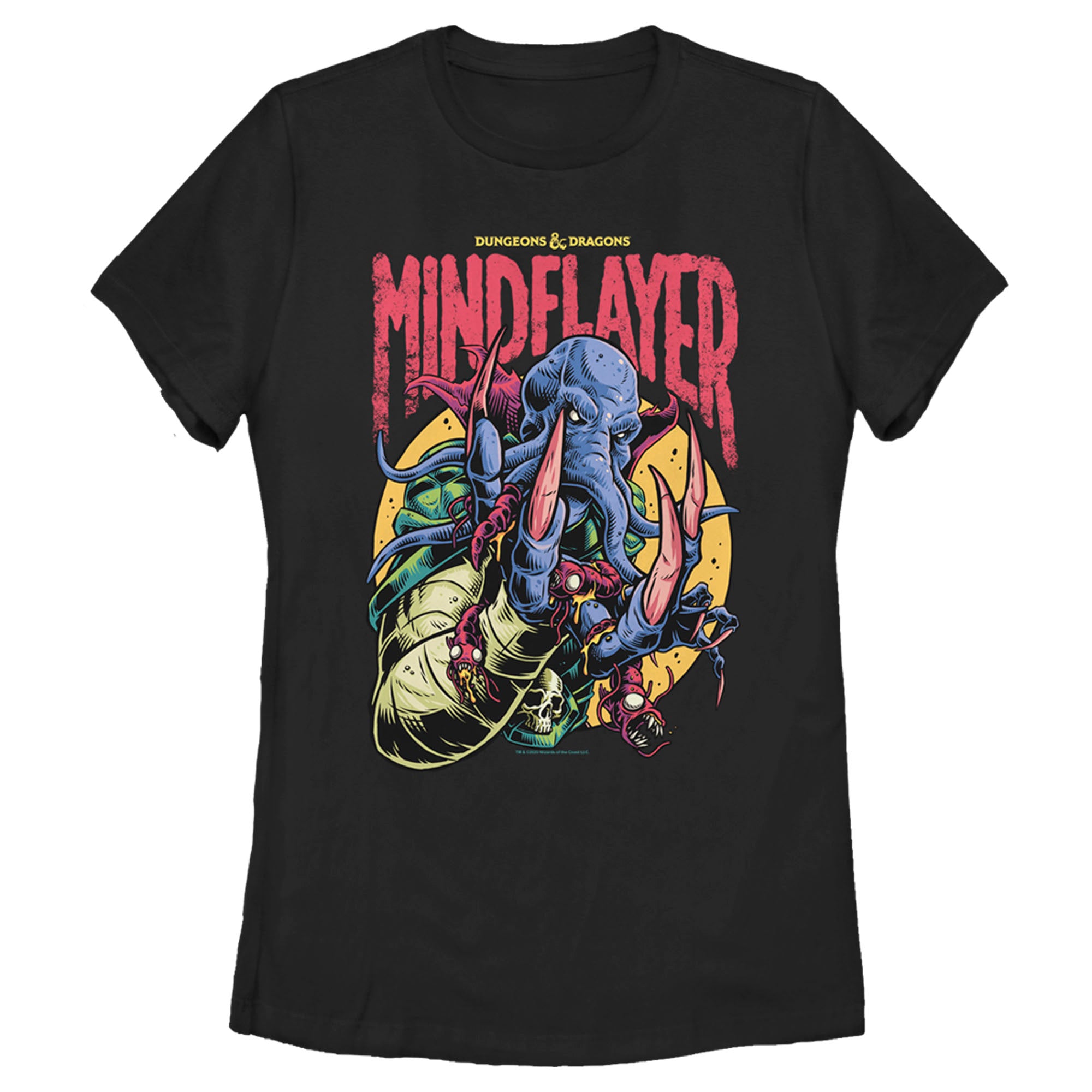 Women’S Dungeons & Dragons The Mind Flayer And Illithid Larvae Will Win T-Shirt