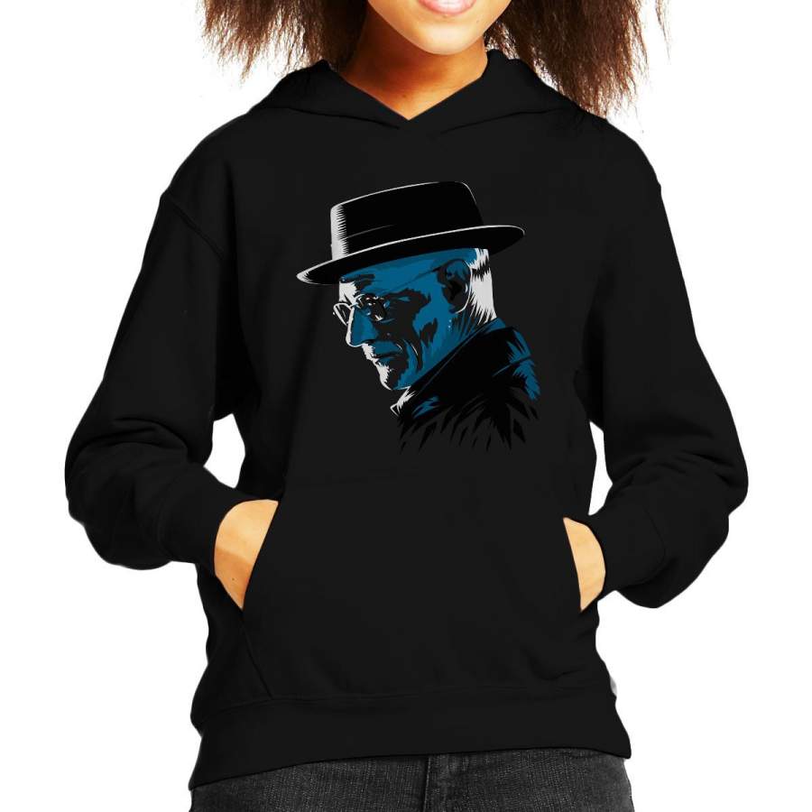 Breaking Bad Heisenberg Blue Crystal Kid’s Hooded Sweatshirt