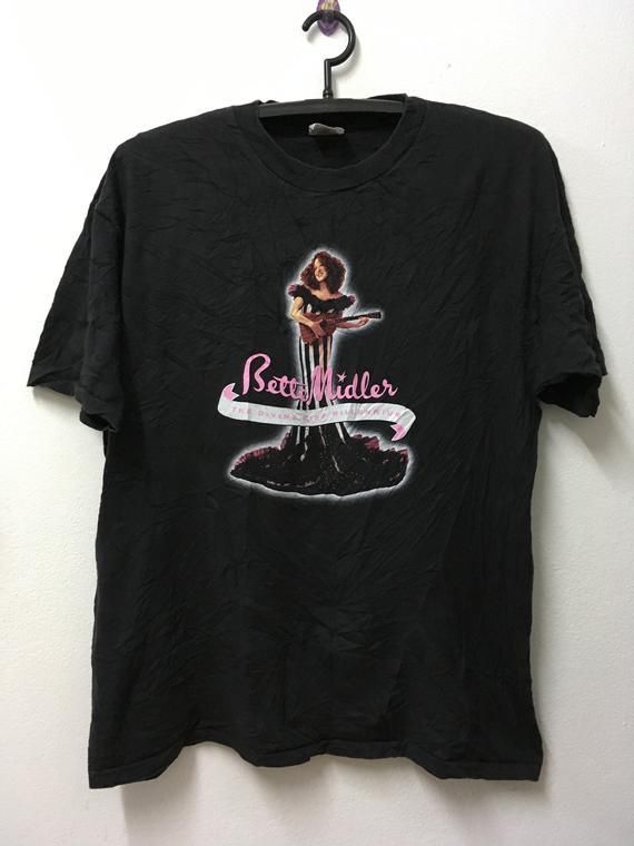 Vtg90S Bette Midler The Divine Miss Millennium Pop T-Shirt