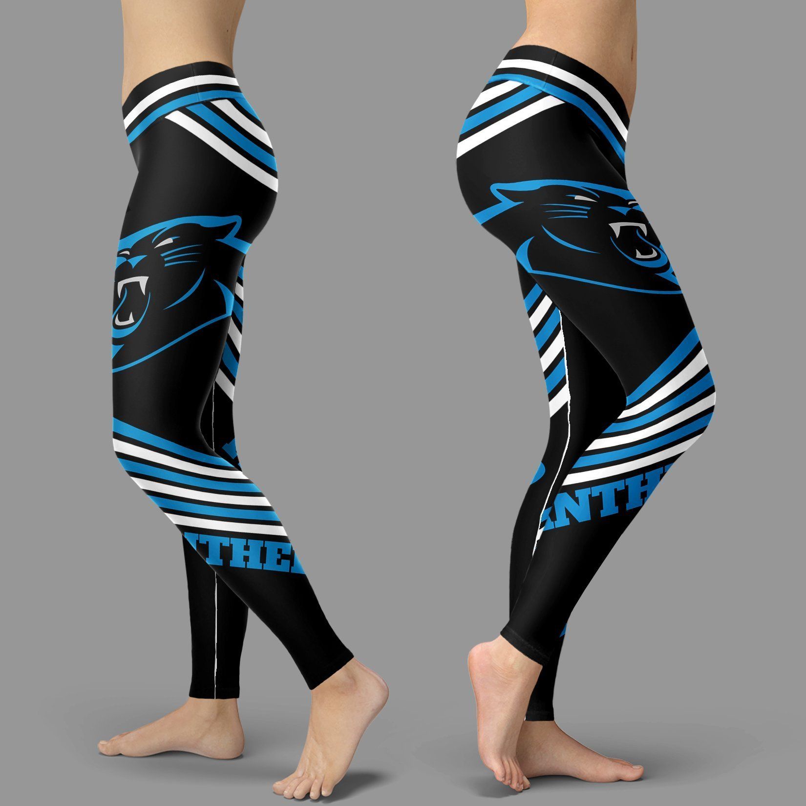 The Beautiful Attractive Carolina Panthers Leggings