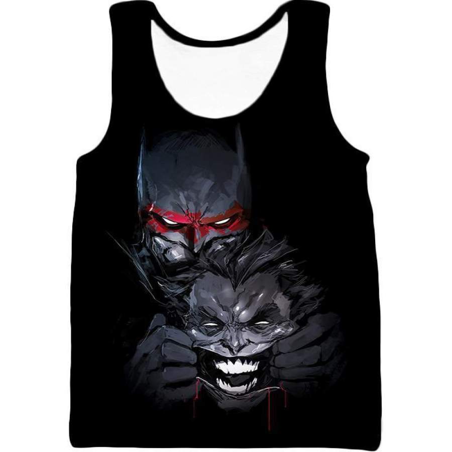 Ultimate Graphic Promo Batman Vs Joker HD Black Tank Top