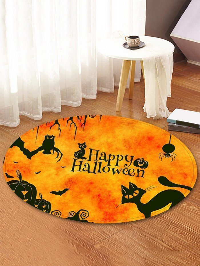 Happy Halloween GE1675 Round Rug  CYSI2907