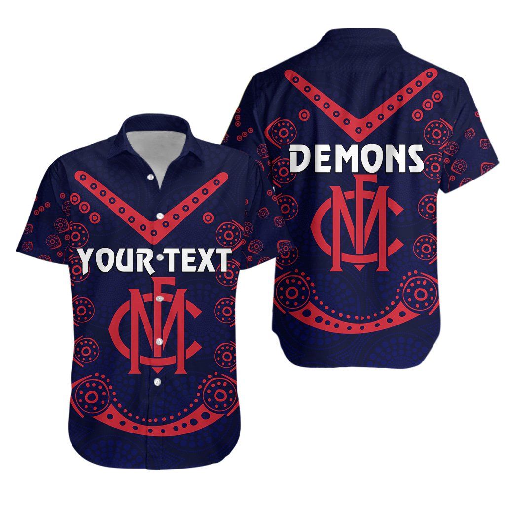 Melbourne Demons Indigenous Hawaii Shirt Football Ha67285