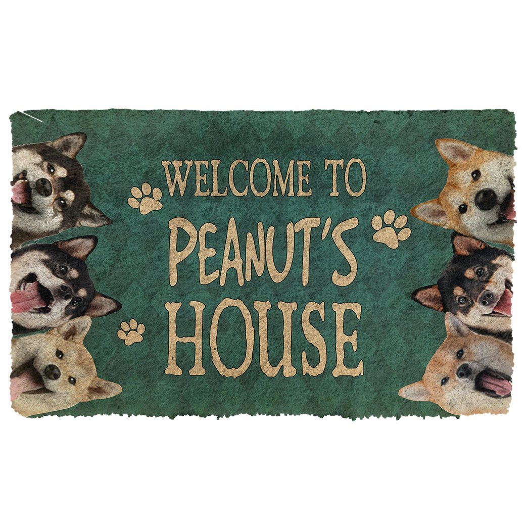 Gearhumans  Gearhuman 3D Shiba Welcome You Doormat