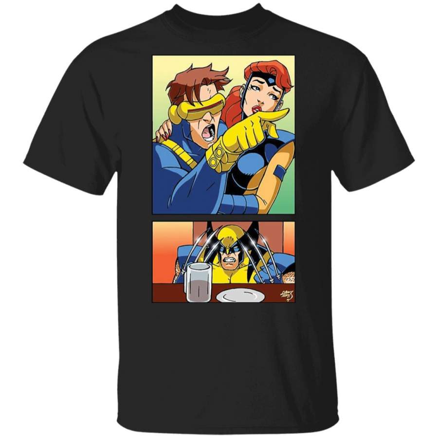 X-Men Yelling Wolverine Meme T-Shirt