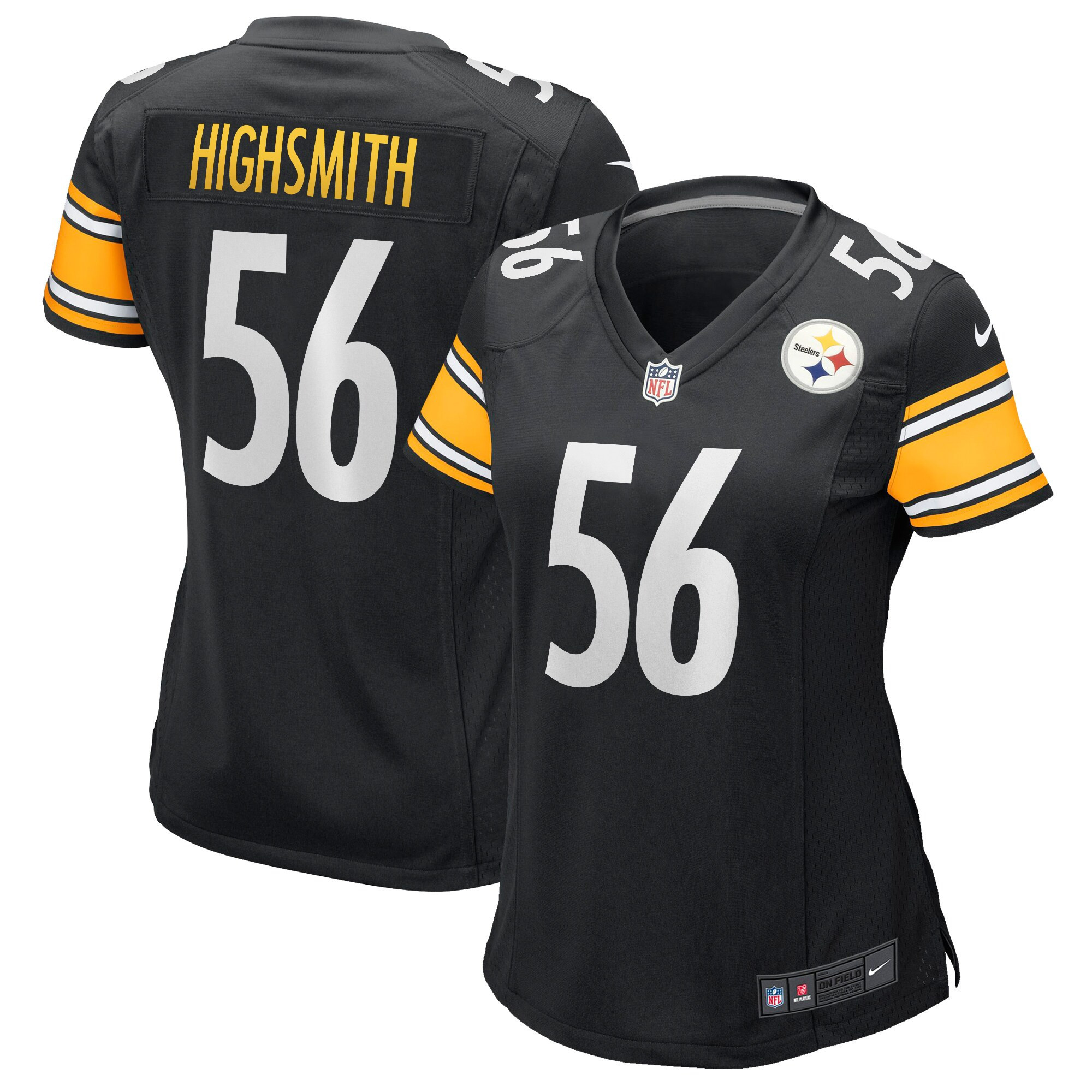 Alex Highsmith Pittsburgh Steelers Womens Game Jersey – Black NFL