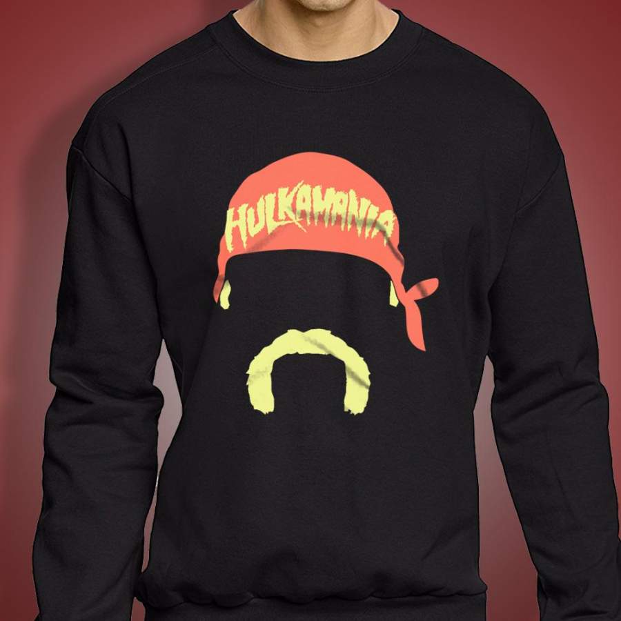 Wwe Hulk Hogan Face Hulkmania Wrestling Men’S Sweatshirt