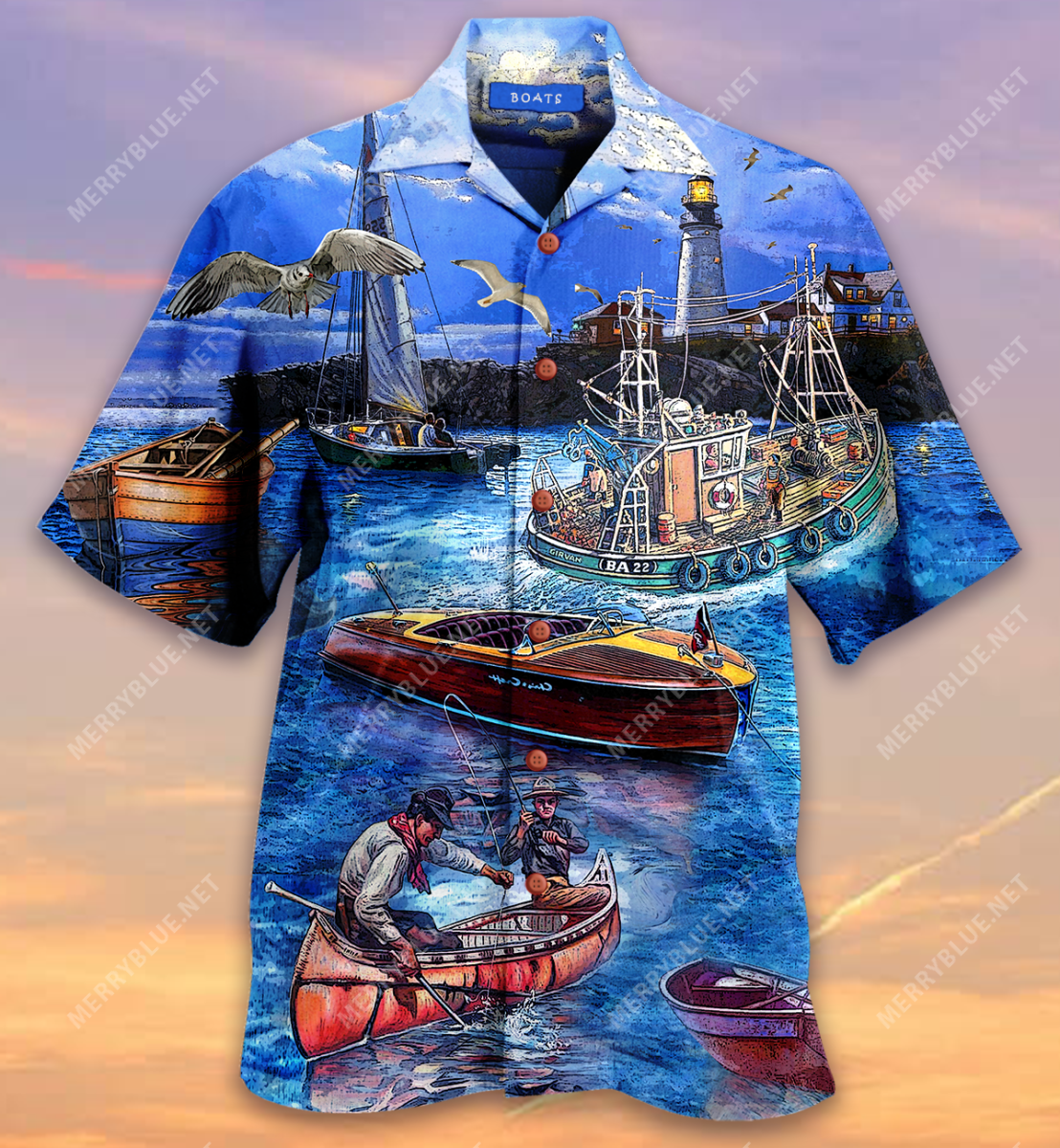 I Want To Try Fishing From A Boat Hawaii Shirt Ha94523