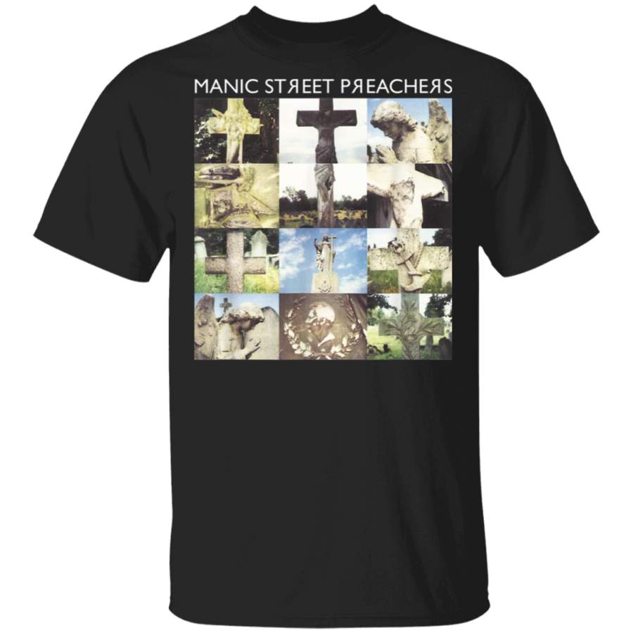 Manic Street Preachers Official Cemetery TShirt