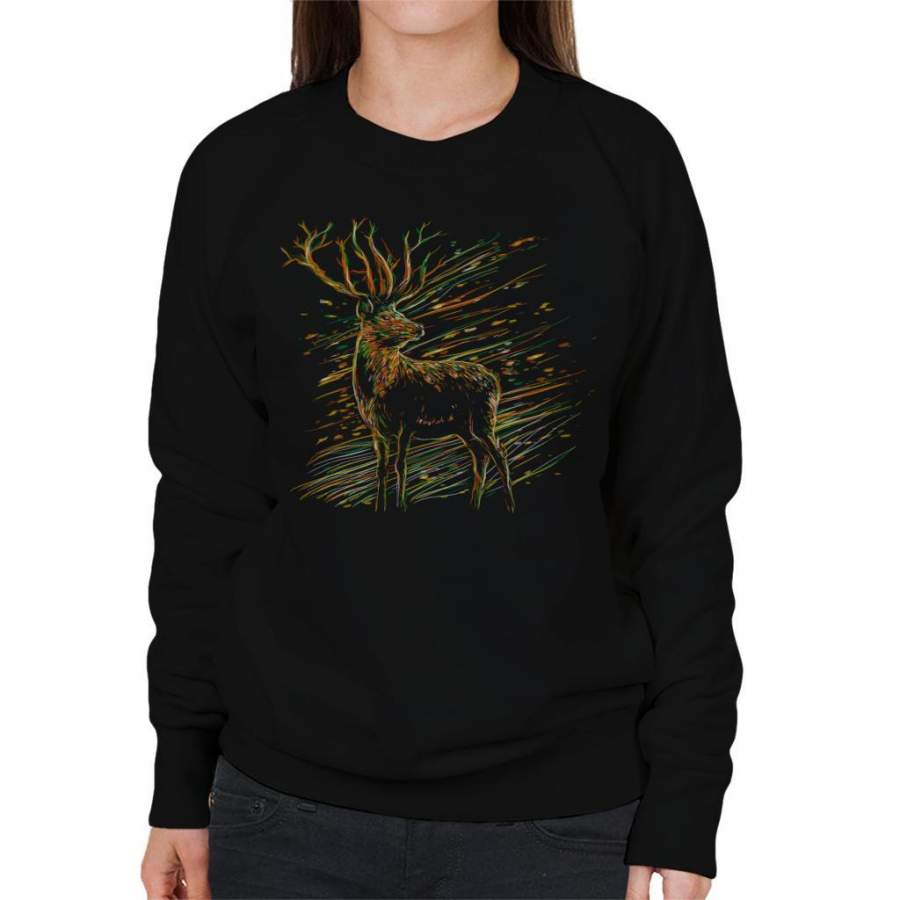 Autumn Deer Women’s Sweatshirt