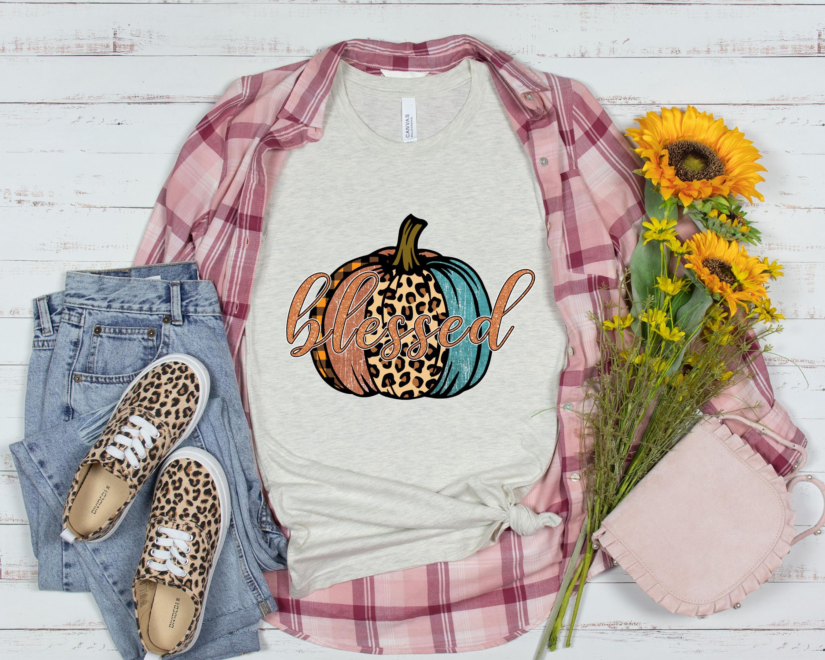 Pumpkin Blessed Shirt, Fall Season Shirt, Autumn Shirt, Happy Mid Shirt, For Autumn Shirt, Pumpkin Season Shirt