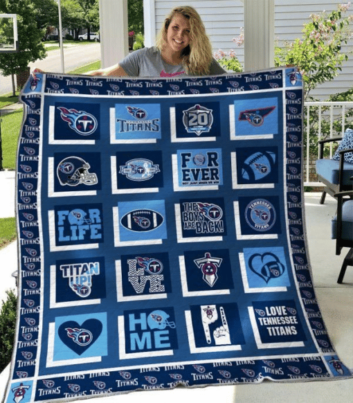 Tennessee Titans Quilt Blanket H98