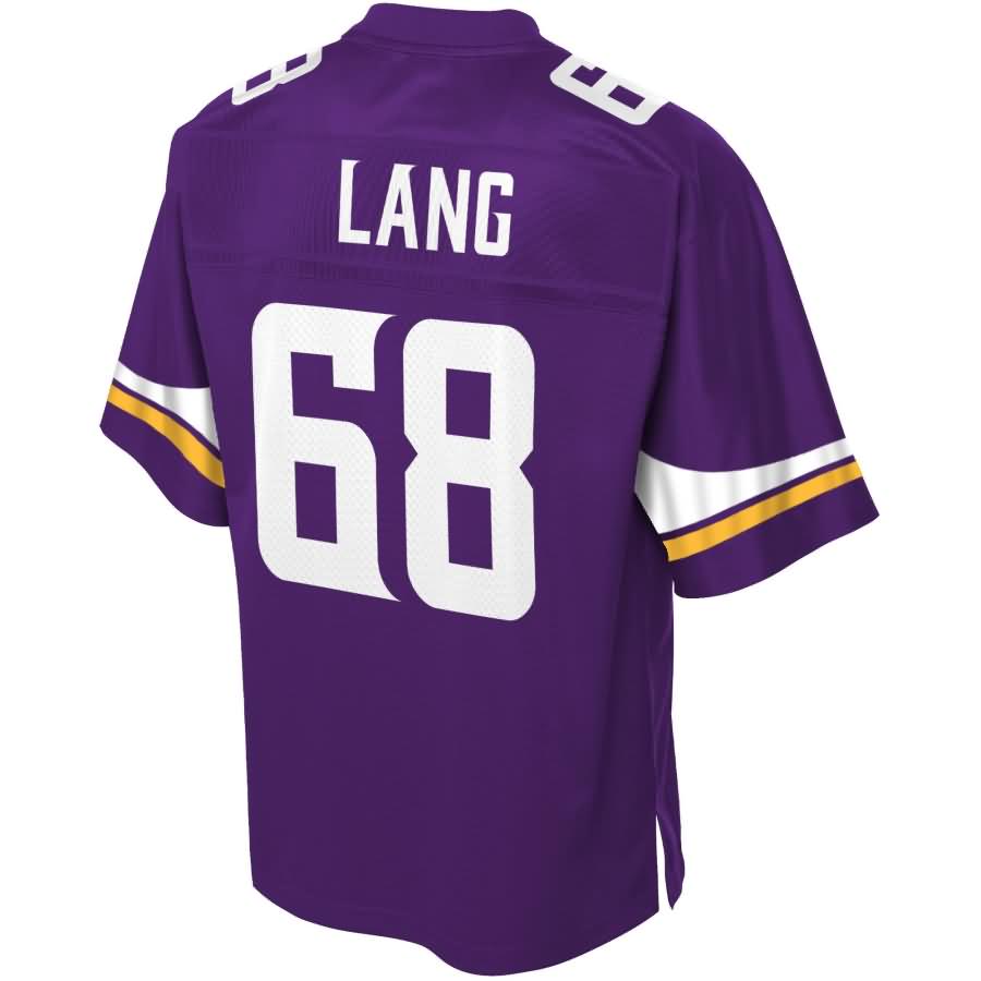 Cedrick Lang Minnesota Vikings NFL Pro Line Team Color Player Jersey – Purple