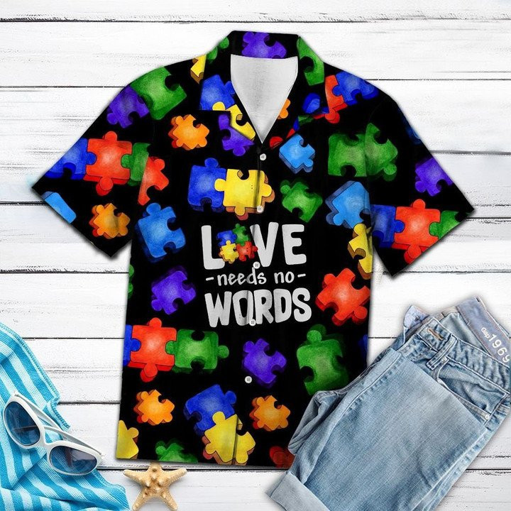 Autism Love – Hawaiian Shirt