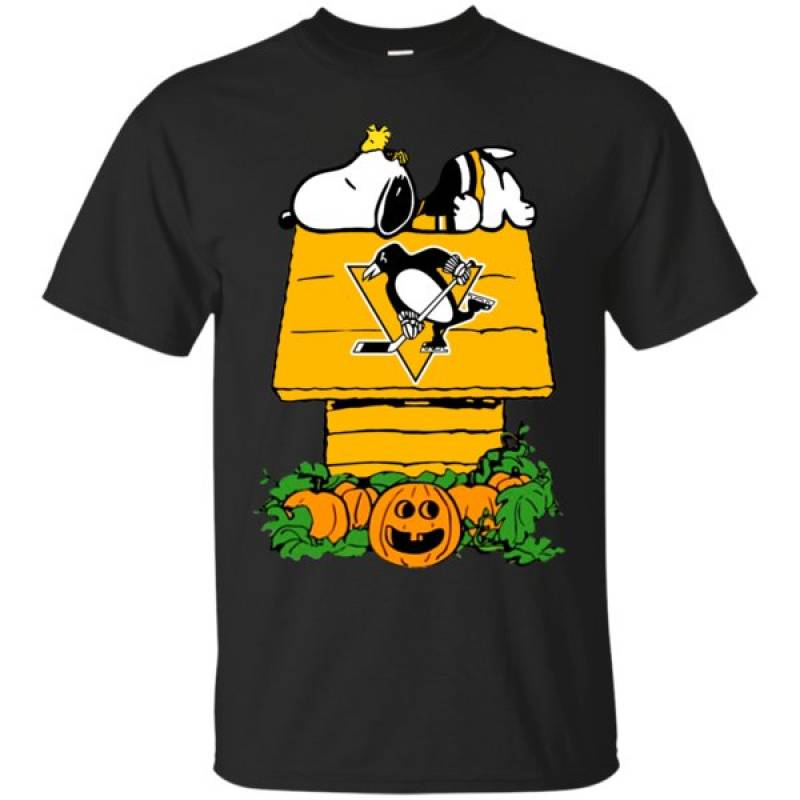 Snoopy Pittsburgh Penguins Halloween T Shirt