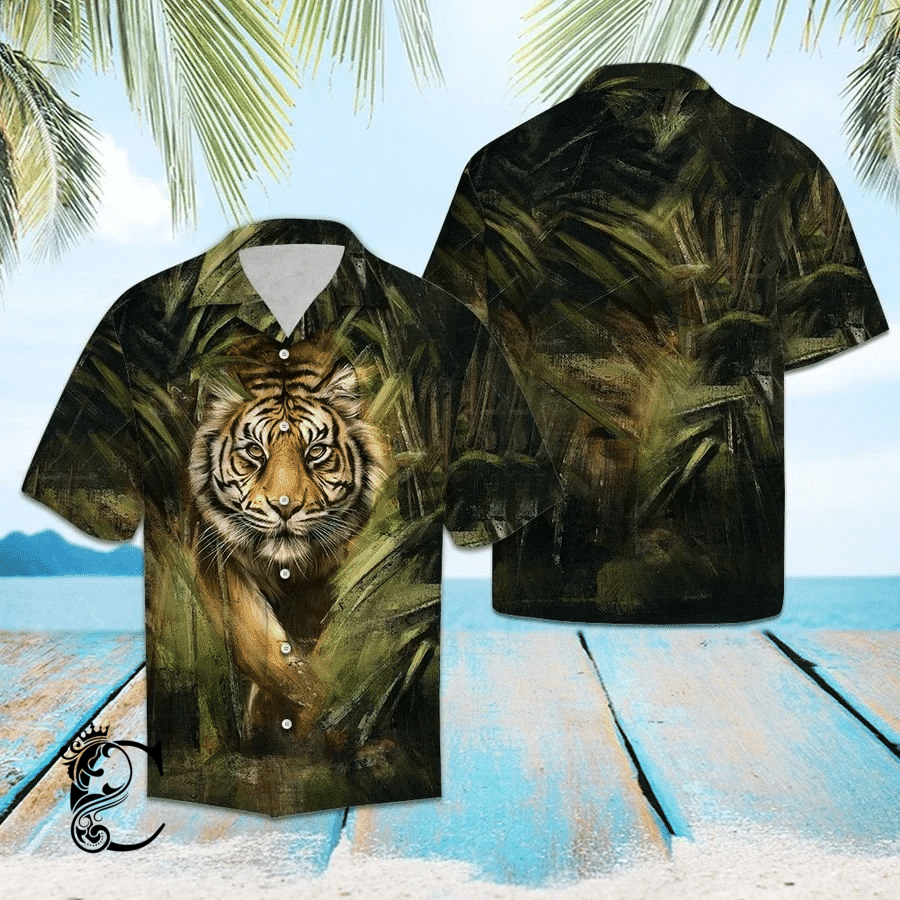 Beach Shirt Find Tiger Hawaiian Shirt- Chillicothemall