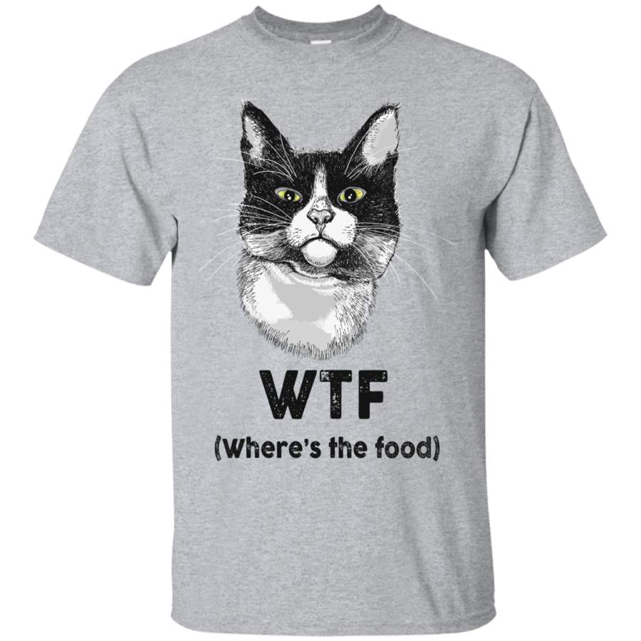 AGR Cat WTF Where’s The Food Shirt