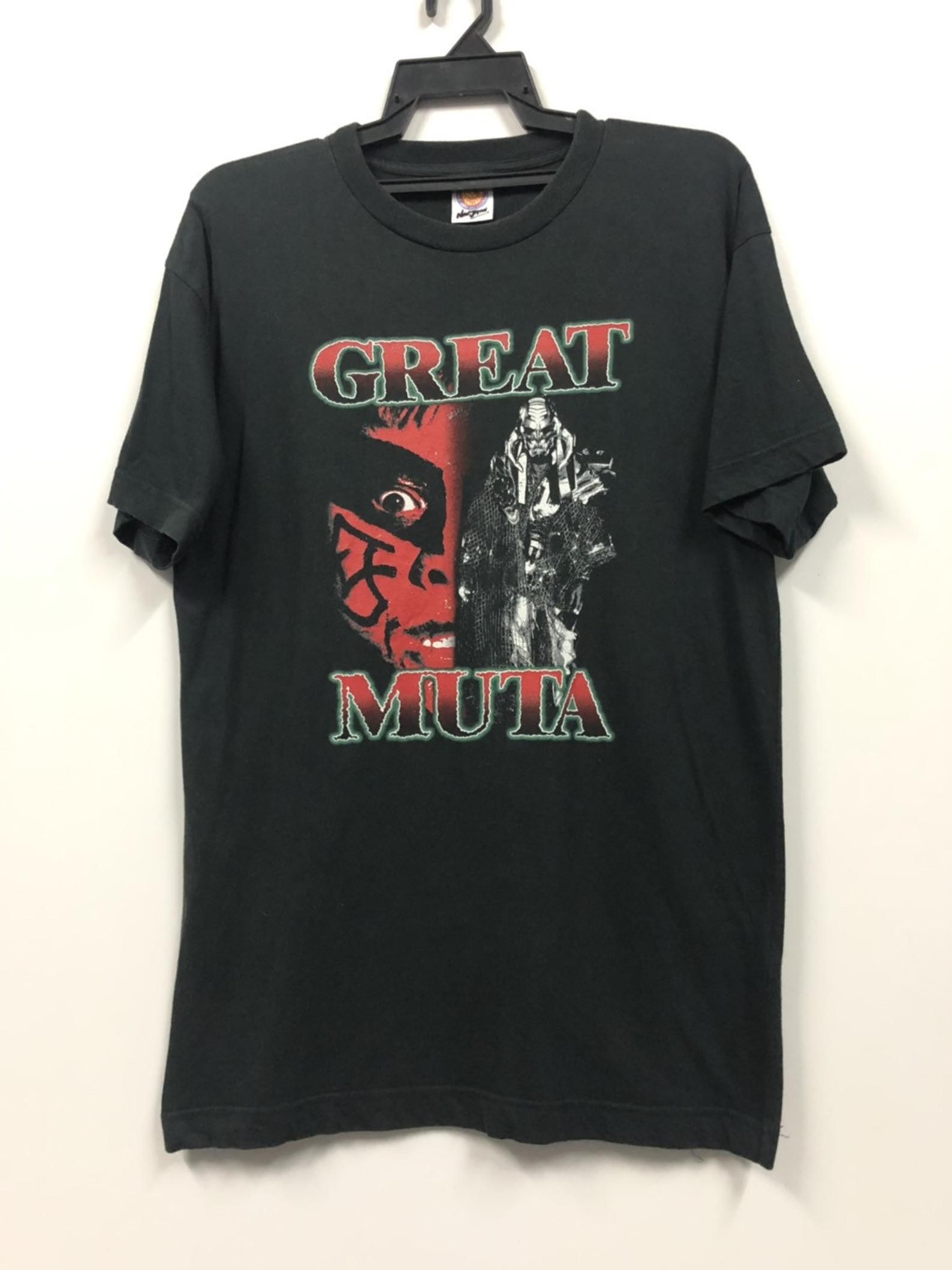 Vintage New Japan Pro Wrestling Great Muta T Shirt