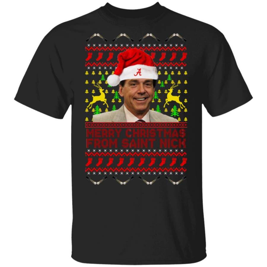 Nick Saban – Merry Christmas From Saint Nick Sweater