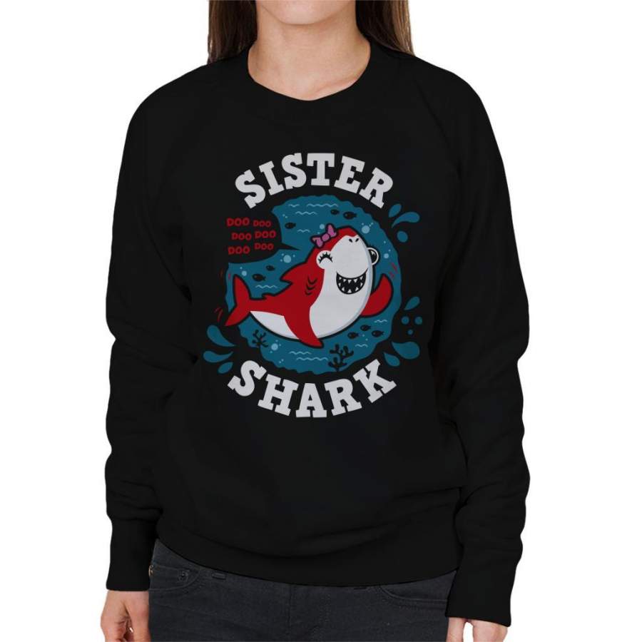 Baby Shark Family Sister Women’s Sweatshirt