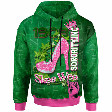 Alpha Kappa Alpha Hoodie – Custom Sorority Skee Wee Hand Hoodie