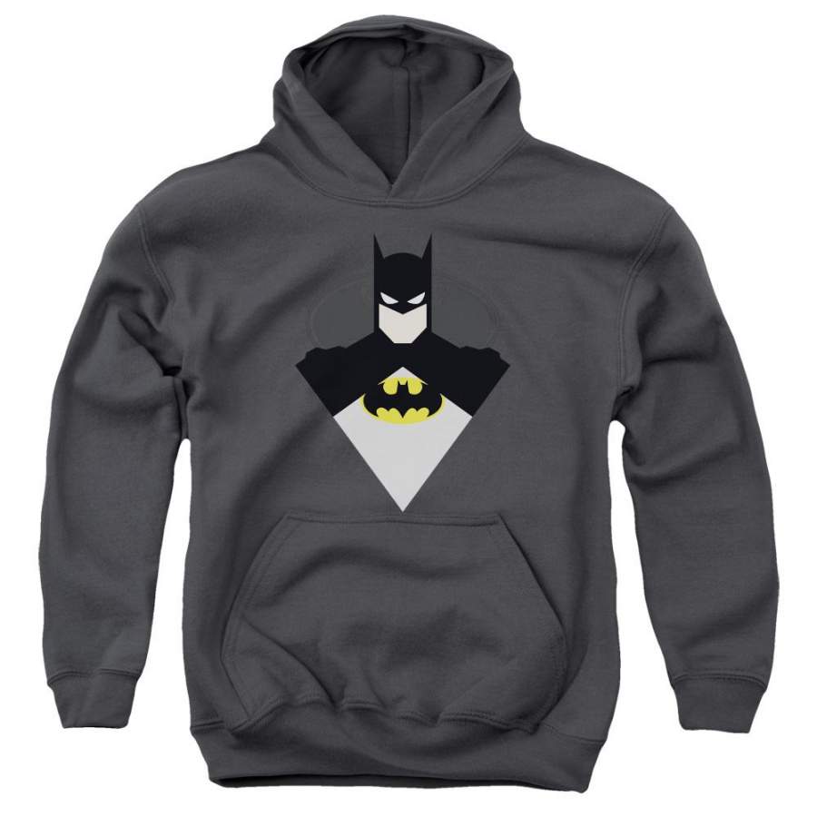 Batman – Simple Bat Youth Pull Over Hoodie