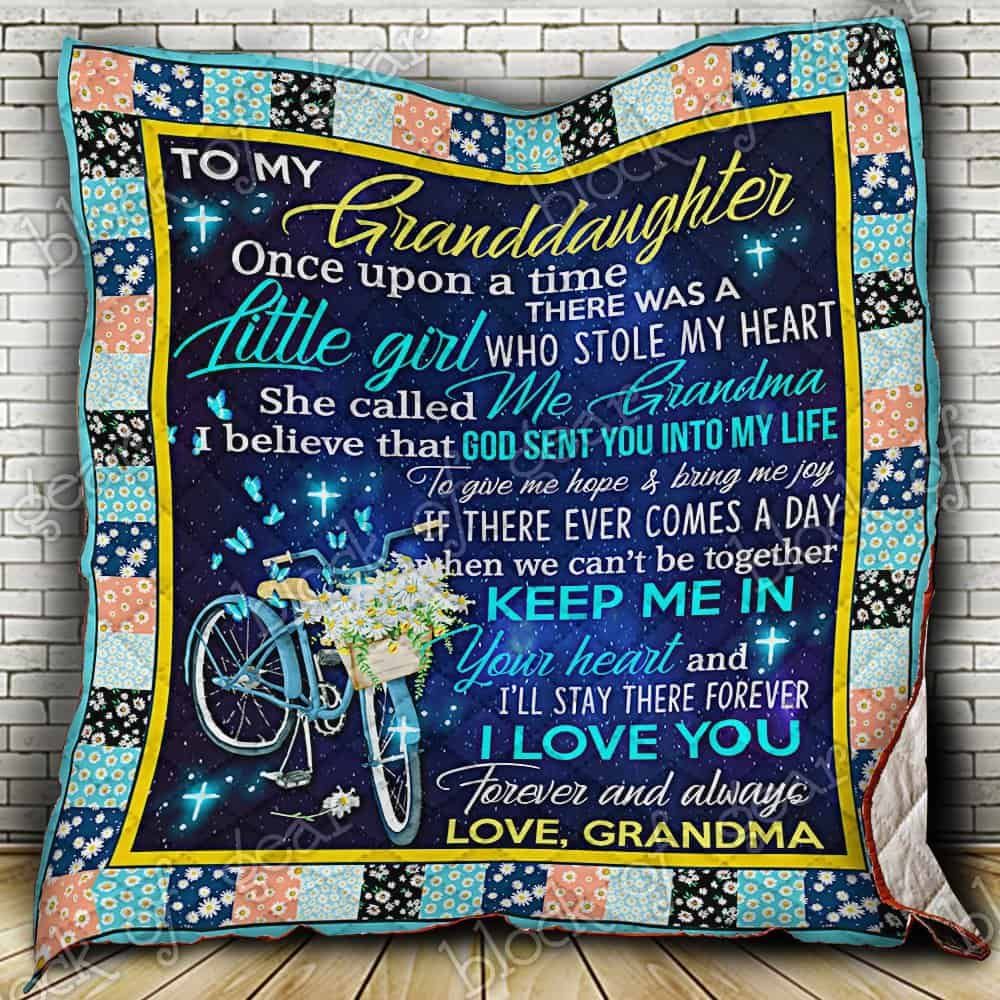 To My Granddaughter, Grandma Quilt NP260