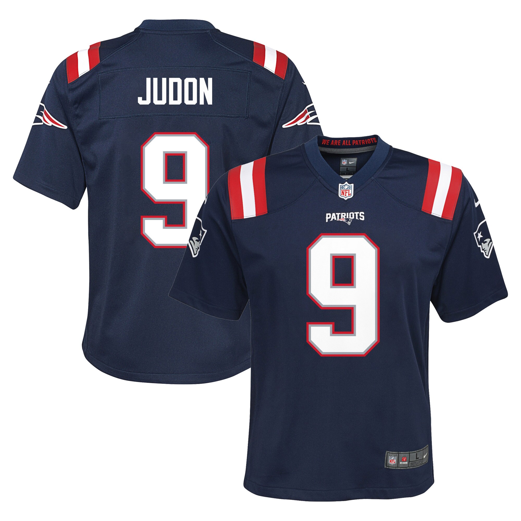 Matthew Judon New England Patriots Youth Game Jersey – Navy