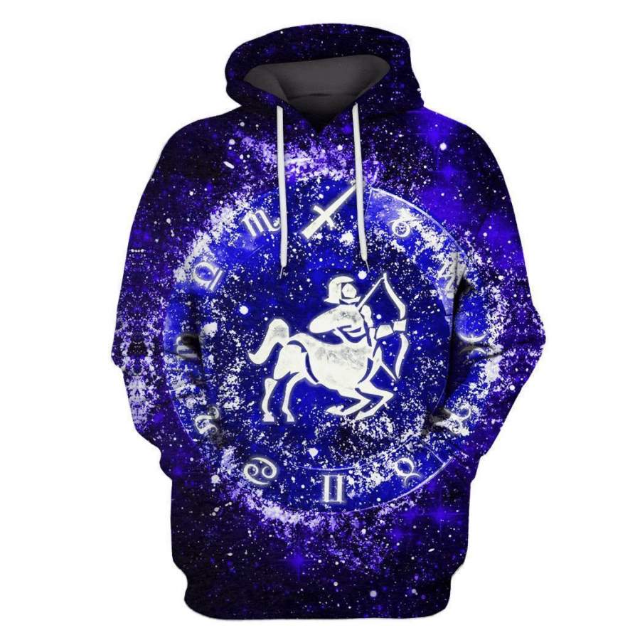 3D Zodiac Sagittarius Hoodie NTH150810