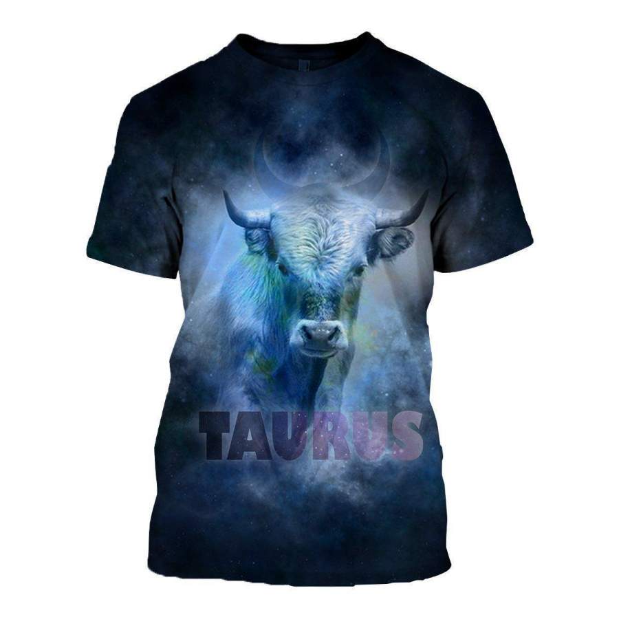 3D ALL OVER PRINTED TAURUS ZODIAC T SHIRT HOODIE NTH150841