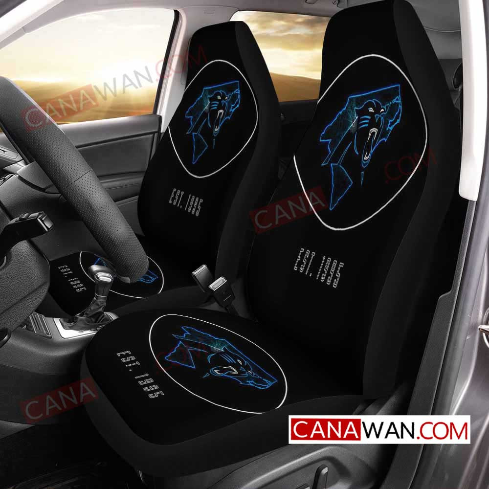 Carolina Panthers Style147 3D Customized Personalized Car Seat Cover