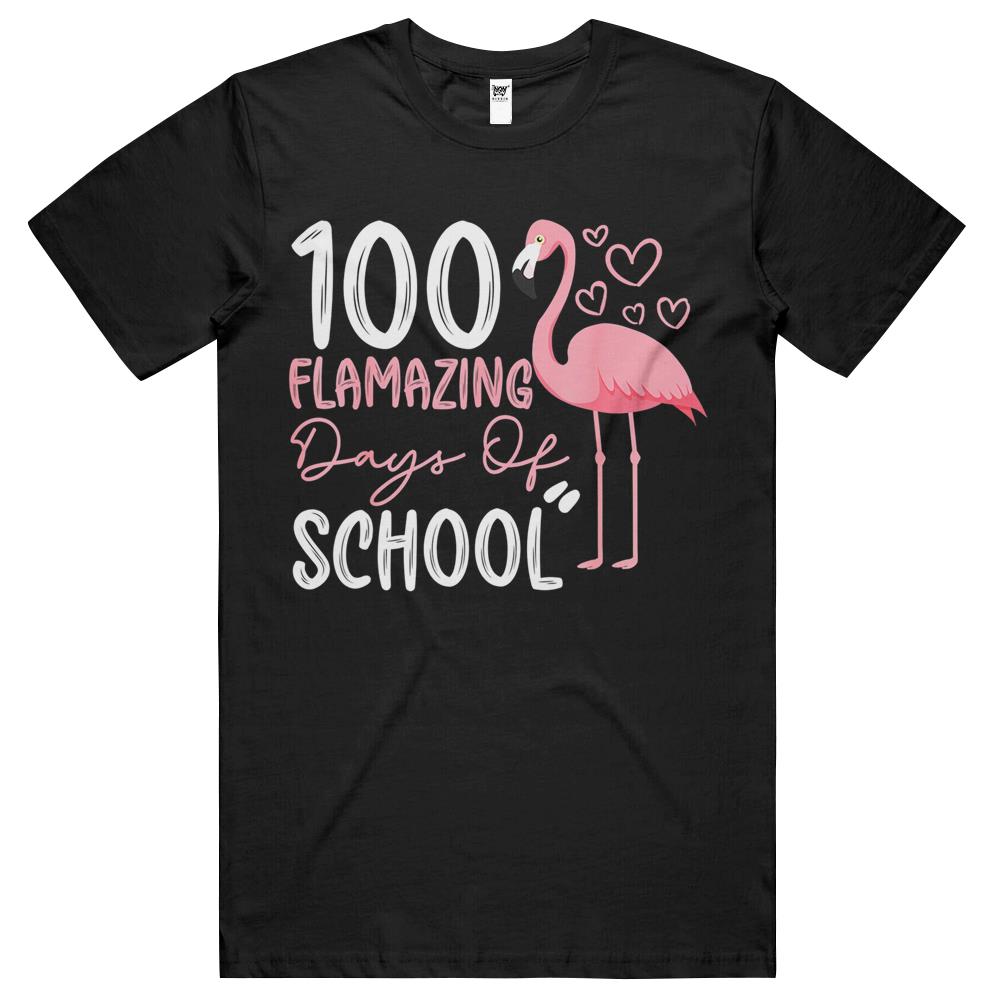 100 Days Of School Shirt Teacher Flamazing Days Of School T Shirts