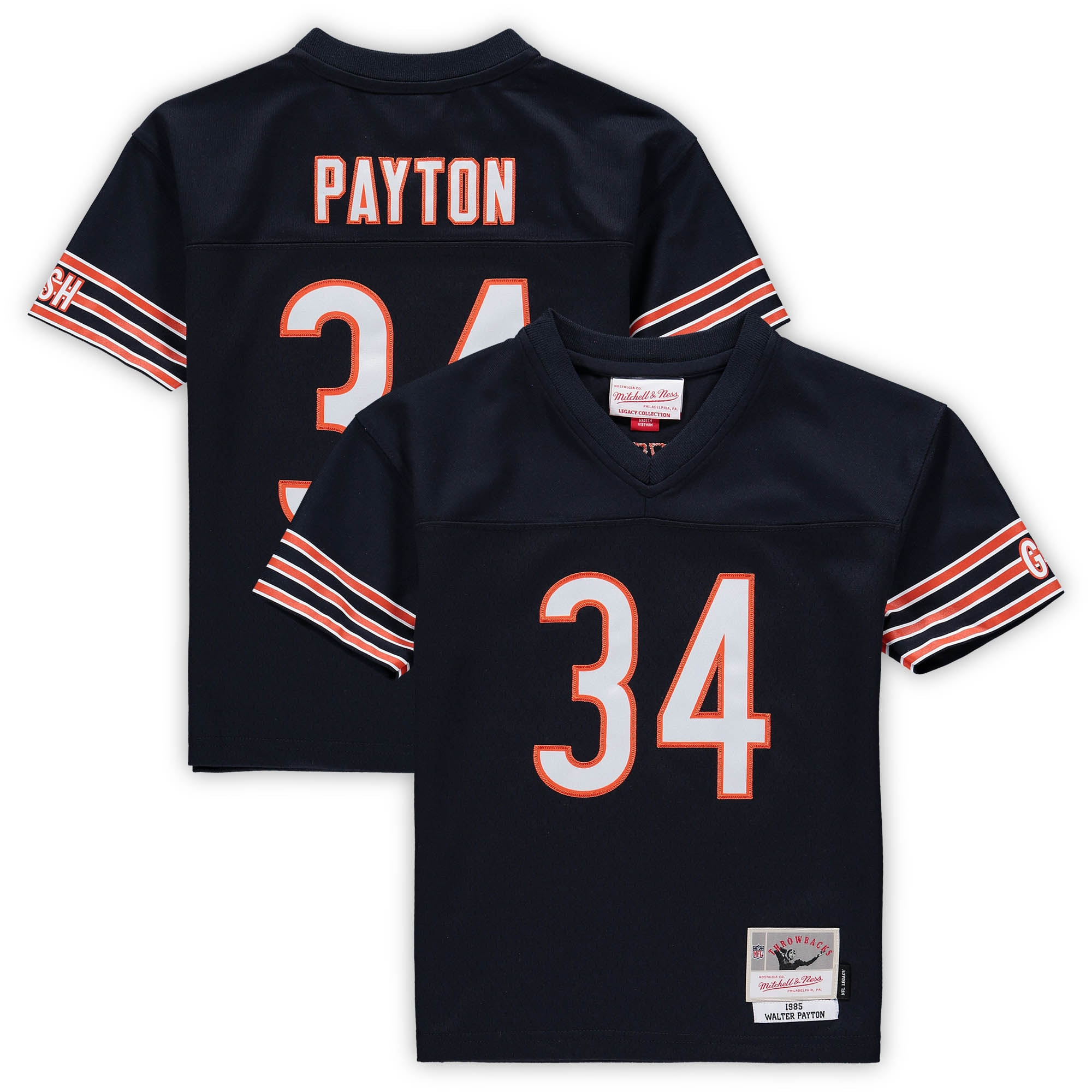 Walter Payton Chicago Bears Mitchell & Ness Male Preschool Retired Legacy Jersey – Navy NFL