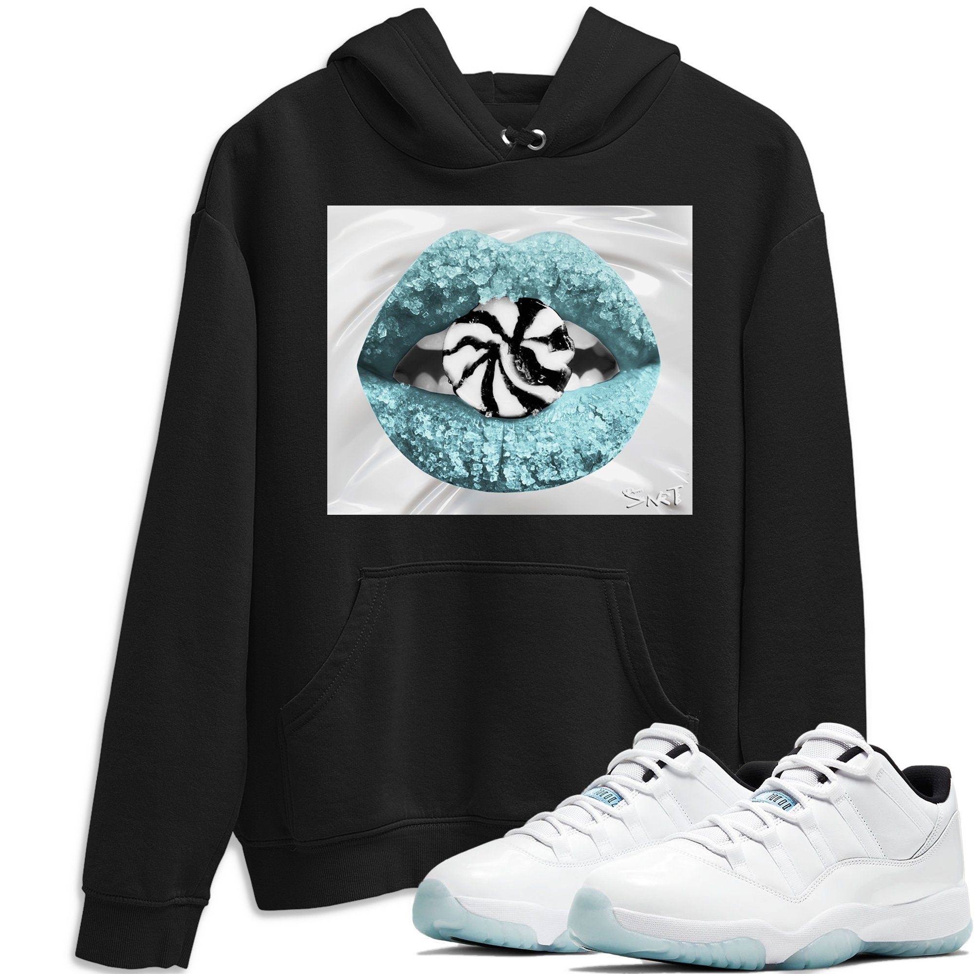 Lips Candy Hoodie – Air Jordan 11 Legend Blue