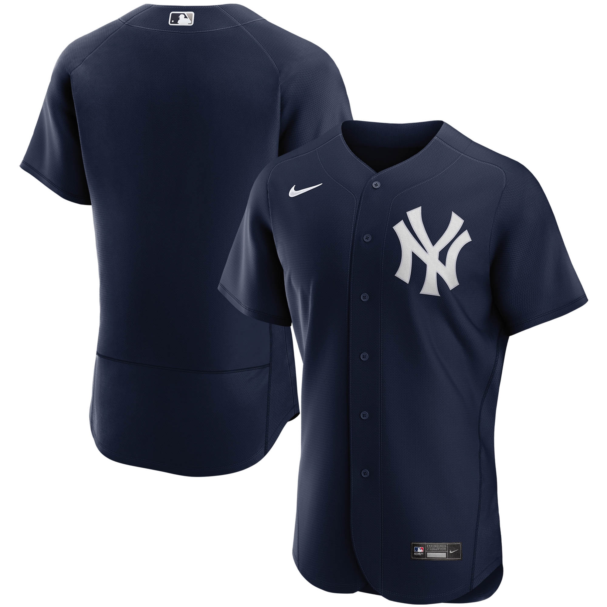 New York Yankees Alternate Authentic Team Jersey – Navy