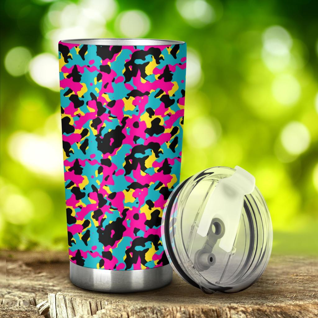 Tumbler Camouflage Hot Pink